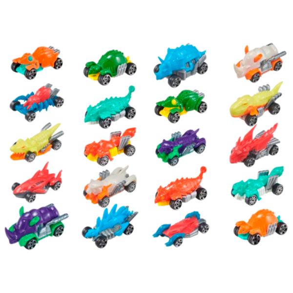Set de mașini Teamsterz Beast Machines Die-Cast 1417435  / / Black Multicolor photo 1