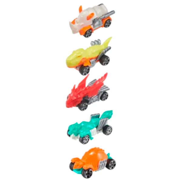Set de mașini Teamsterz Beast Machines Die-Cast 1417435  / / Black Multicolor photo 2