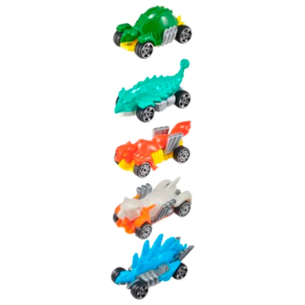 Set de mașini Teamsterz Beast Machines Die-Cast 1417435  / / Black Multicolor photo 4
