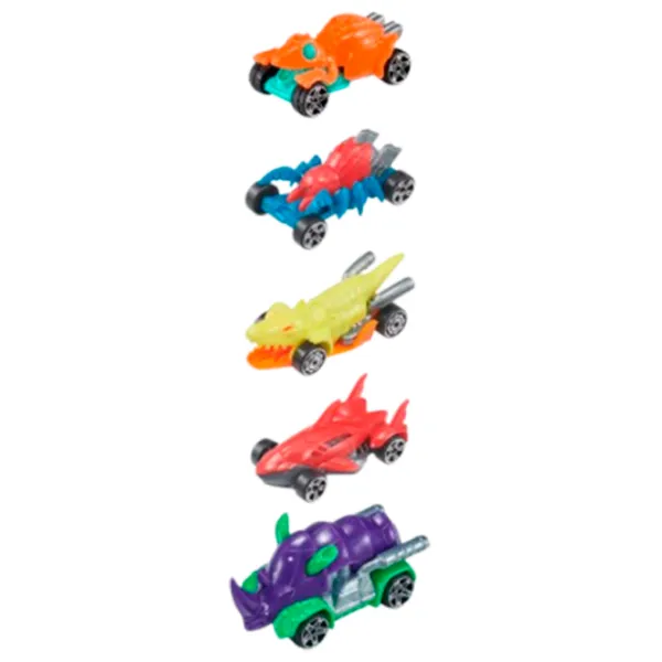 Set de mașini Teamsterz Beast Machines Die-Cast 1417435  / / Black Multicolor photo 5