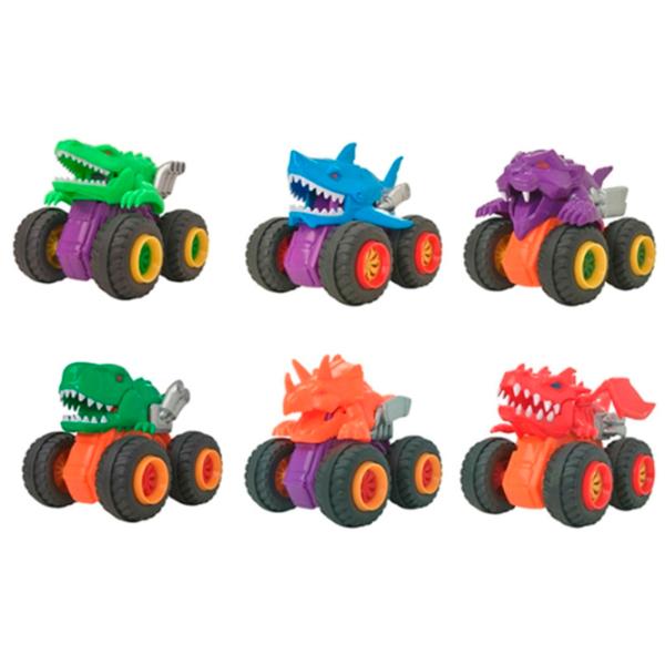 Mașină Teamsterz Beast Machines Monster Jaws 1417627  / / Black Multicolor photo 6