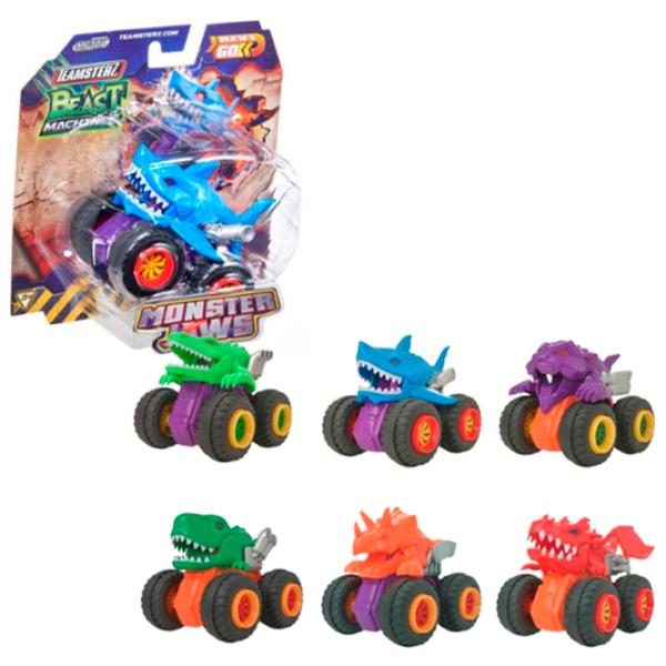 Mașină Teamsterz Beast Machines Monster Jaws 1417627  / / Black Multicolor photo 8