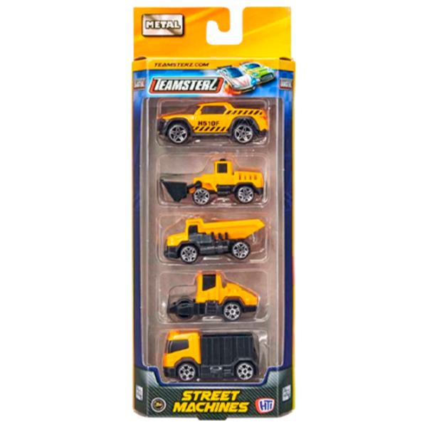 Комплект машин Teamsterz Street Machines Die-Cast 1417044  / / Черный Разноцветный photo 2