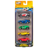 Комплект машин Teamsterz Street Machines Die-Cast 1417044 / / Черный Разноцветный photo 3