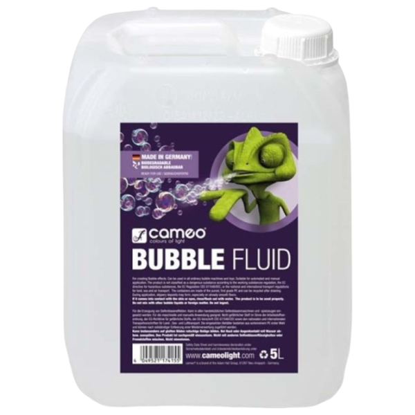 Жидкость для генератора мыльных пузырей Cameo Bubble Fluid Прозрачный /  photo 1