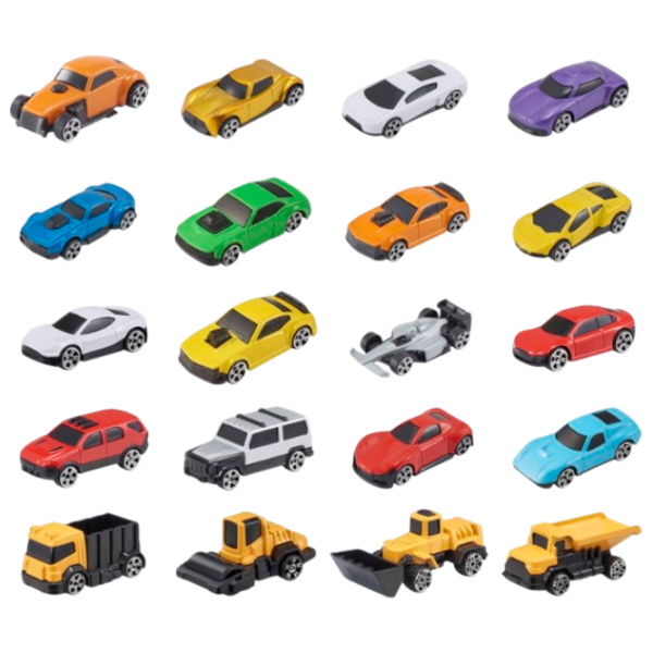 Комплект машин Teamsterz Street Machines Die-Cast 1400010  / / Черный Разноцветный photo 1