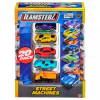 Комплект машин Teamsterz Street Machines Die-Cast 1400010 / / Черный Разноцветный photo 7
