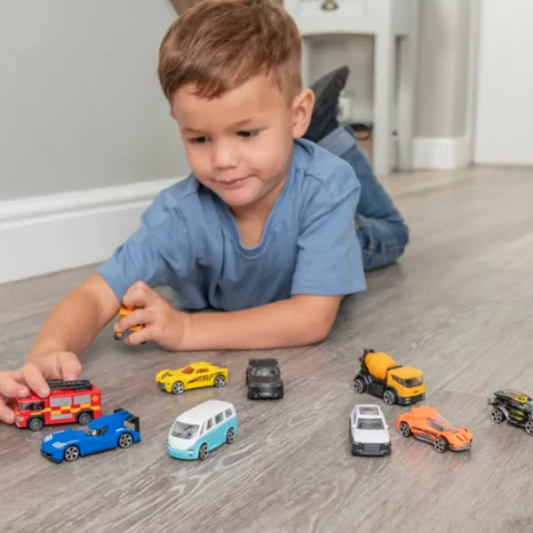 Комплект машин Teamsterz Street Machines Die-Cast 1400010  / / Черный Разноцветный photo 8