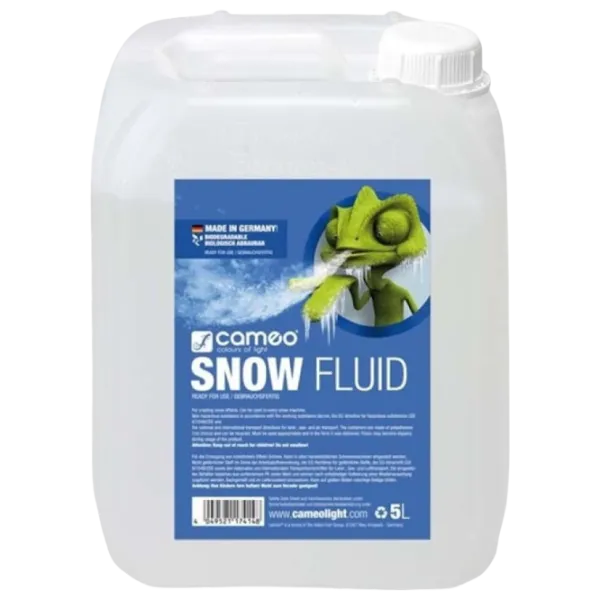 Жидкость для генератора тумана Cameo Snow Fluid Прозрачный /  photo 1