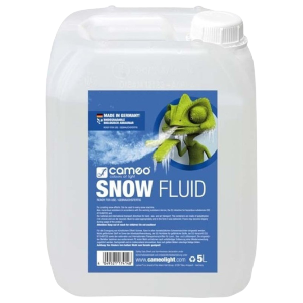 Жидкость для генератора тумана Cameo Snow Fluid Прозрачный /  photo 1