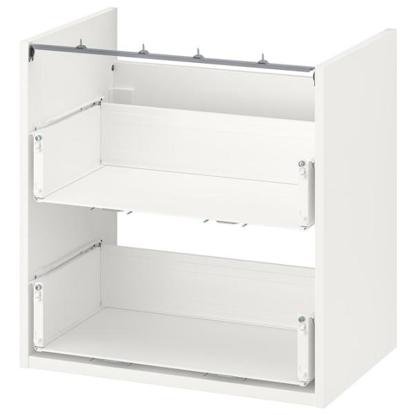 Seturi mobilă de baie Ikea Enhet/Tvallen/Glypen PAL / White photo 3