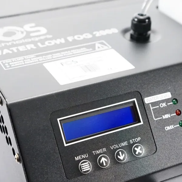 Дым-машина FOS Technologies Water Low FOG 2000 Черный / 100 - 240 В photo 5
