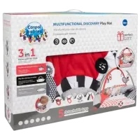 Covoraş pentru joc Canpol Sensory Toys (68/077) 0+/ Rotund/ Gray photo 5