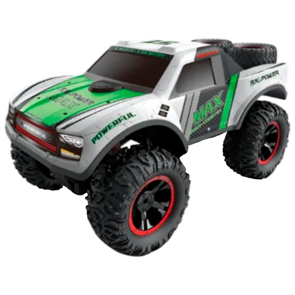 Mașină RC 3690E   / 2.4 GHz / Green White photo 1 Mașină RC 3690E   / 2.4 GHz / Green White photo 1
