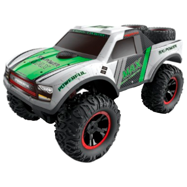 Mașină RC 3690E   / 2.4 GHz / Green White photo 1 Mașină RC 3690E   / 2.4 GHz / Green White photo 1