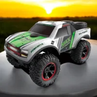 Mașină RC 3690E / 2.4 GHz / Green White photo 4