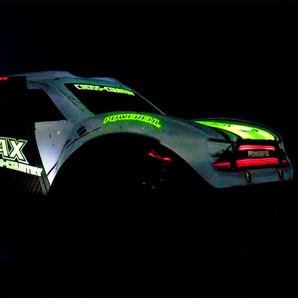 Mașină RC 3690E   / 2.4 GHz / Green White photo 6 Mașină RC 3690E   / 2.4 GHz / Green White photo 6