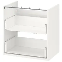 Seturi mobilă de baie Ikea Enhet/Tvallen/Glypen PAL / White photo 6