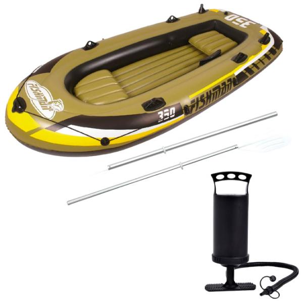 Надувная лодка Avenli Fishman 350 Set () Зеленый  photo 5 Надувная лодка Avenli Fishman 350 Set () Зеленый  photo 5