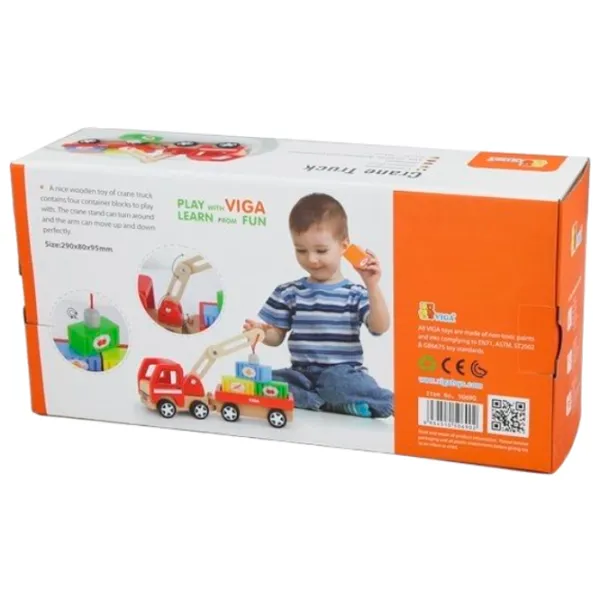 Camion VIGA Crane truck 50690  / / Green Red photo 2