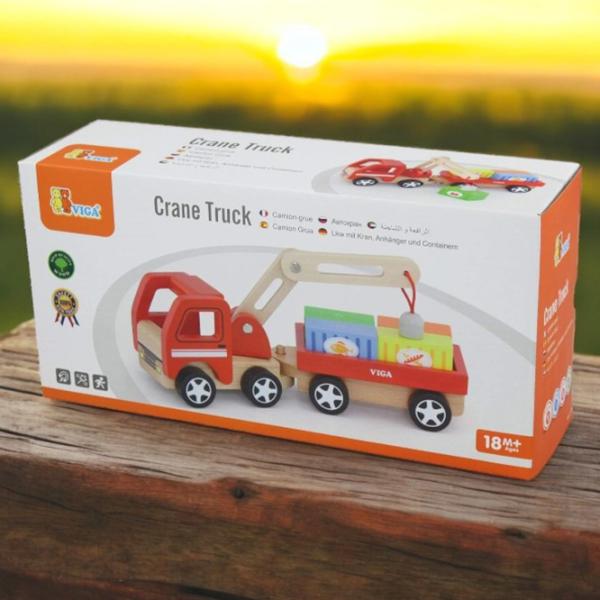 Camion VIGA Crane truck 50690  / / Green Red photo 6