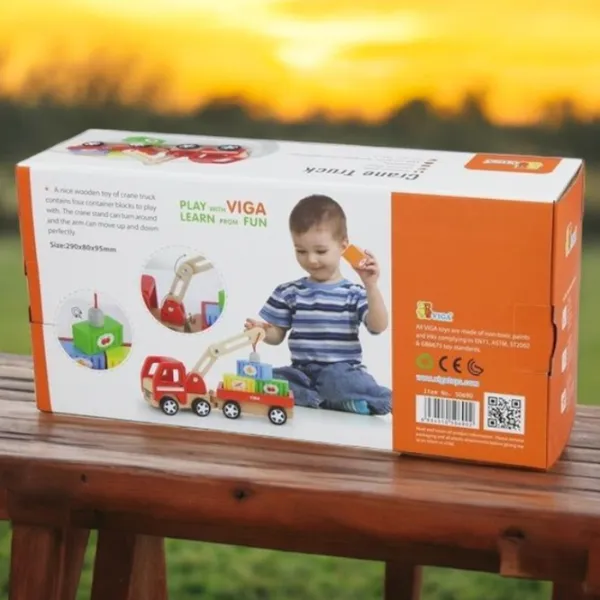 Camion VIGA Crane truck 50690  / / Green Red photo 7