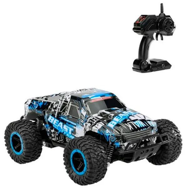 Mașină Essa Toys Cheetah King Beast UJ99-2611BK  / 2.4 GHz / Red Black photo 3