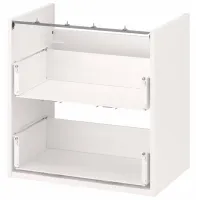 Seturi mobilă de baie Ikea Enhet/Tvallen/Glypen MDF / White photo 7