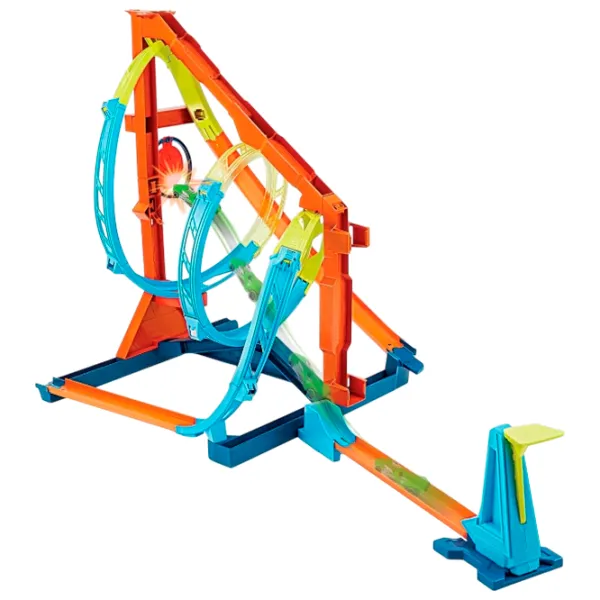Авто-треки Hot Wheels Corkscrew Twist Kit HDX79 HW TB  / / Желтый Красный photo 4 Авто-треки Hot Wheels Corkscrew Twist Kit HDX79 HW TB  / / Желтый Красный photo 4