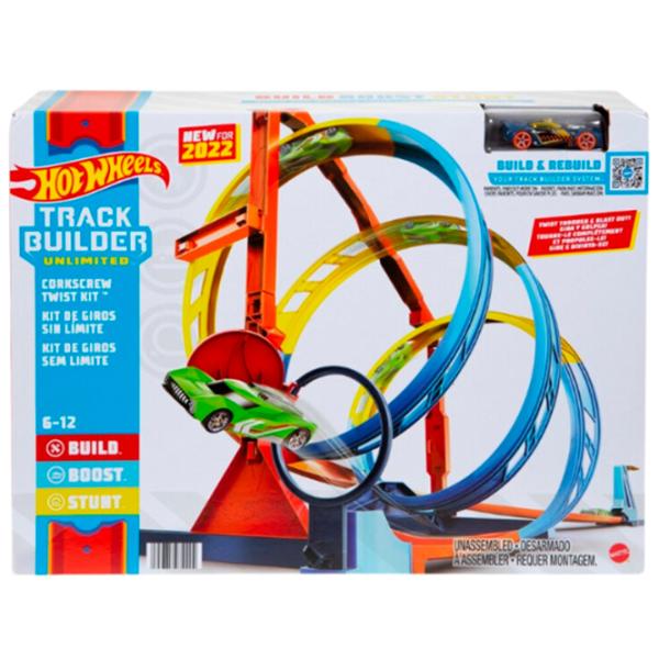 Авто-треки Hot Wheels Corkscrew Twist Kit HDX79 HW TB  / / Желтый Красный photo 5 Авто-треки Hot Wheels Corkscrew Twist Kit HDX79 HW TB  / / Желтый Красный photo 5
