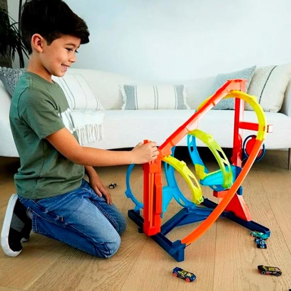 Авто-треки Hot Wheels Corkscrew Twist Kit HDX79 HW TB  / / Желтый Красный photo 6 Авто-треки Hot Wheels Corkscrew Twist Kit HDX79 HW TB  / / Желтый Красный photo 6