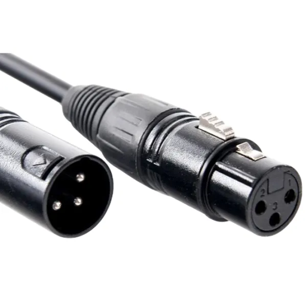 Аудио кабель Pronomic XFXM-10 BK ПВХ / Черный photo 2