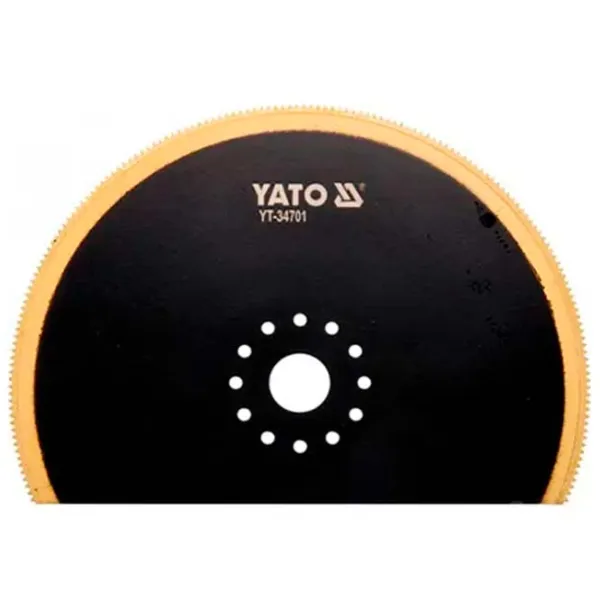 Lamă circulară Yato MULTI-TOOL BIM-TiN Black / Metal photo 1