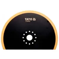 Циркулярное лезвие Yato MULTI-TOOL BIM-TiN Черный / Металл