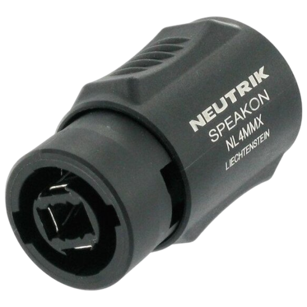 Mufă audio Neutrik NL4MMX PVC / Black photo 1