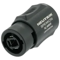 Аудио штекер Neutrik NL4MMX ПВХ / Черный