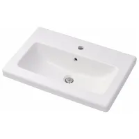 Наборы мебели для ванной комнаты Ikea Enhet/Tvallen/Pilkan МДФ / White photo 4