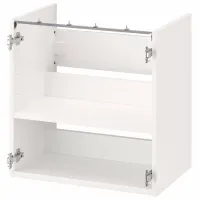 Наборы мебели для ванной комнаты Ikea Enhet/Tvallen/Pilkan МДФ / White photo 7