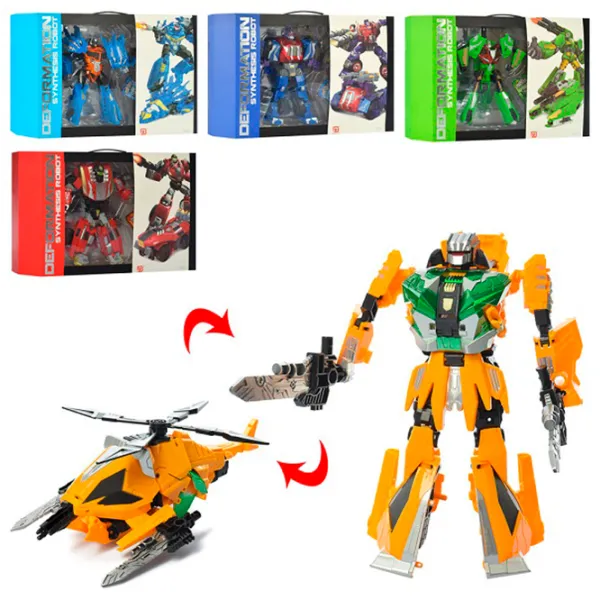 Mașină-transformer Essa Toys 5502   / / Gray Multicolor photo 3