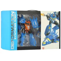 Mașină-transformer Essa Toys 5502 / / Gray Multicolor photo 5