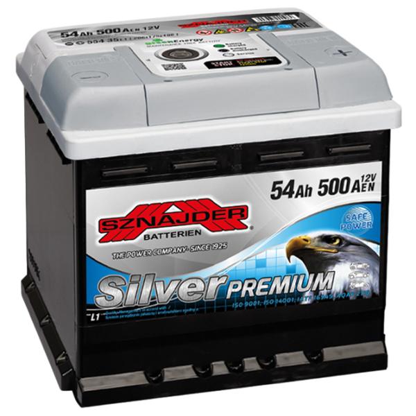 Acumulator auto Snaider Silver Premium 500A / 54 Ah  photo 1
