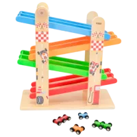 Авто-треки VIGA Rampe Duble 44744  / / Зелёный Wood