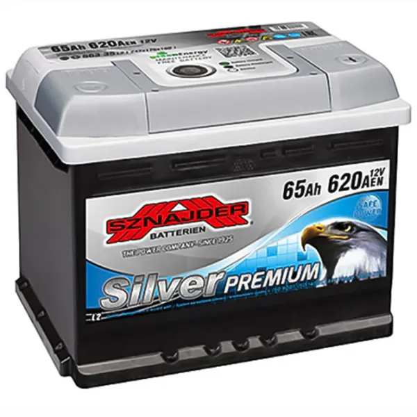 Авто аккумулятор Sznajder Silver Premium 620A / 65 Ач  photo 1