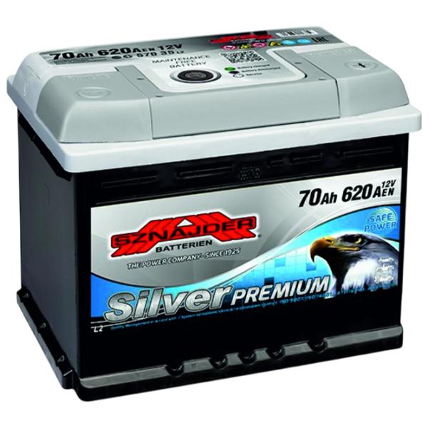 Авто аккумулятор Sznajder Silver Premium 560A / 70 Ач  photo 1