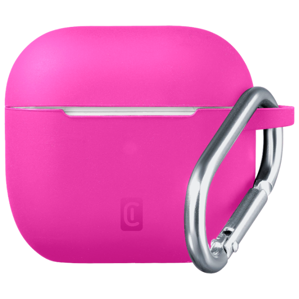 Чехол для наушников Apple AirPods 4 (Bounce Case) Cellularline / Силикон / Розовый photo 3