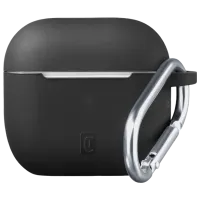 Чехол для наушников Apple AirPods 4 (Bounce Case) Cellularline / Силикон / Черный photo 3
