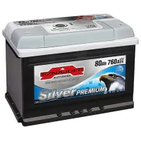 Авто аккумулятор Sznajder Silver Premium 760A / 80 Ач 