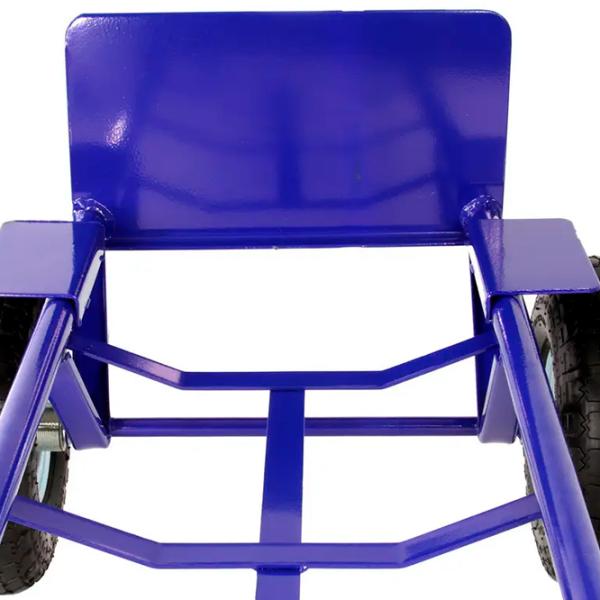 Cărucior de transport MAR-POL M80085 Blue / 90 kg photo 5