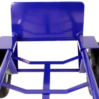 Cărucior de transport MAR-POL M80085 Blue / 90 kg photo 5