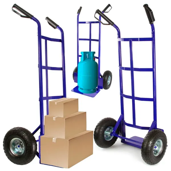Cărucior de transport MAR-POL M80085 Blue / 90 kg photo 6